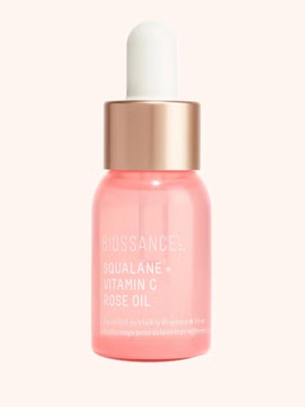 Biossance Squalane + Vitamin C Rose Oil - Travel Size